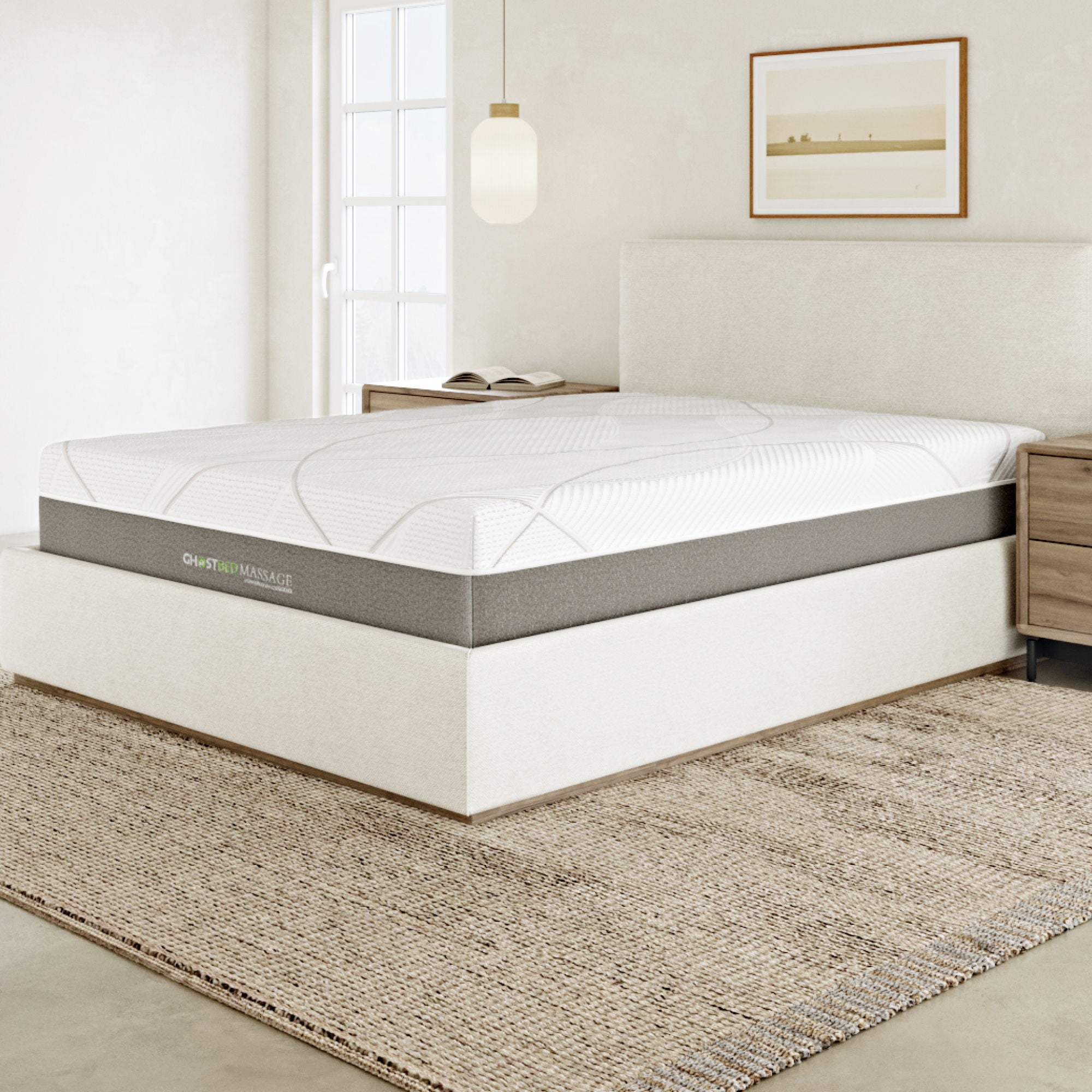 12&quot; Profile Massage Mattress Hybrid