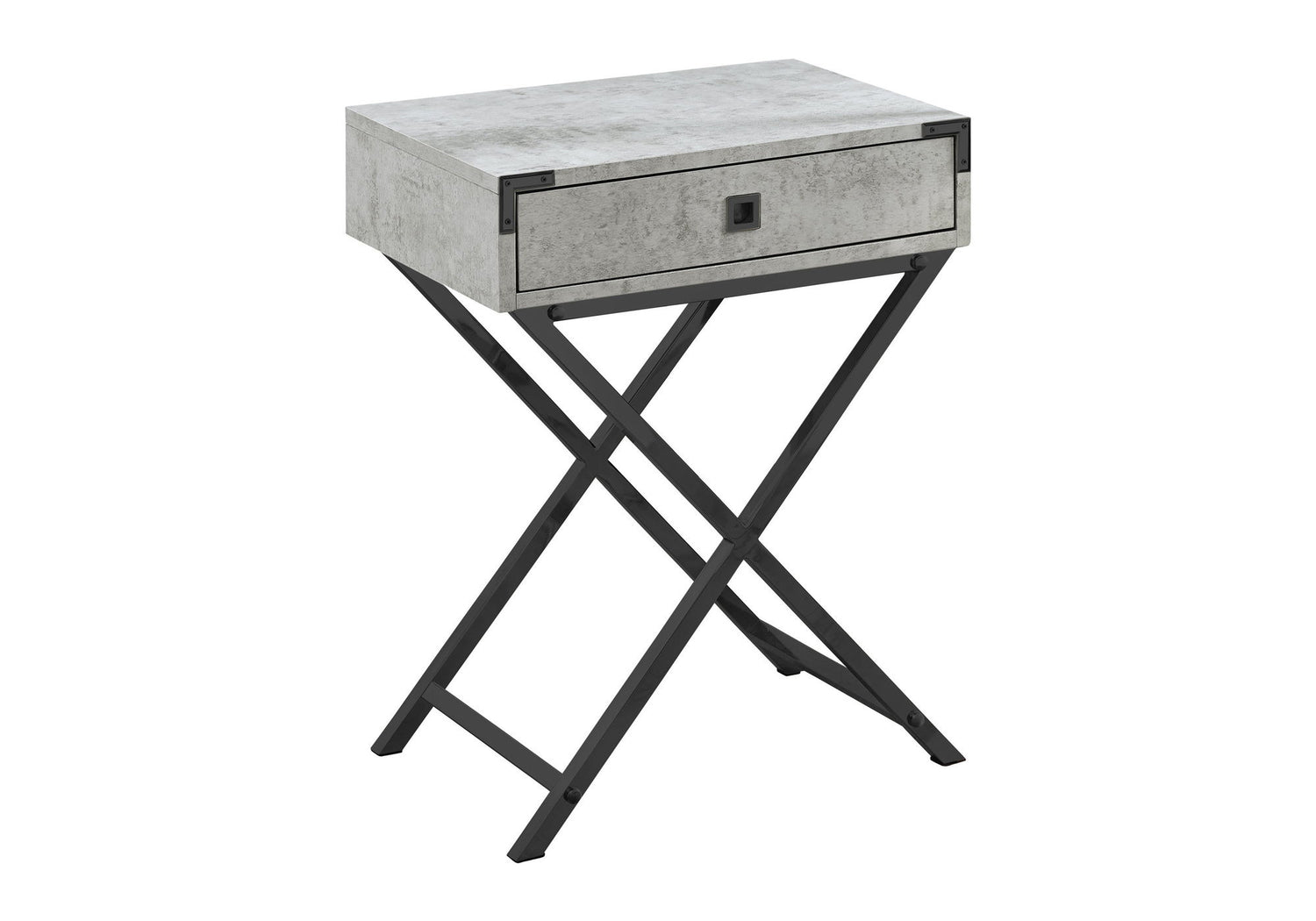 Accent Side Table, Storage Drawer, Stylish Design Contemporary &amp; Modern