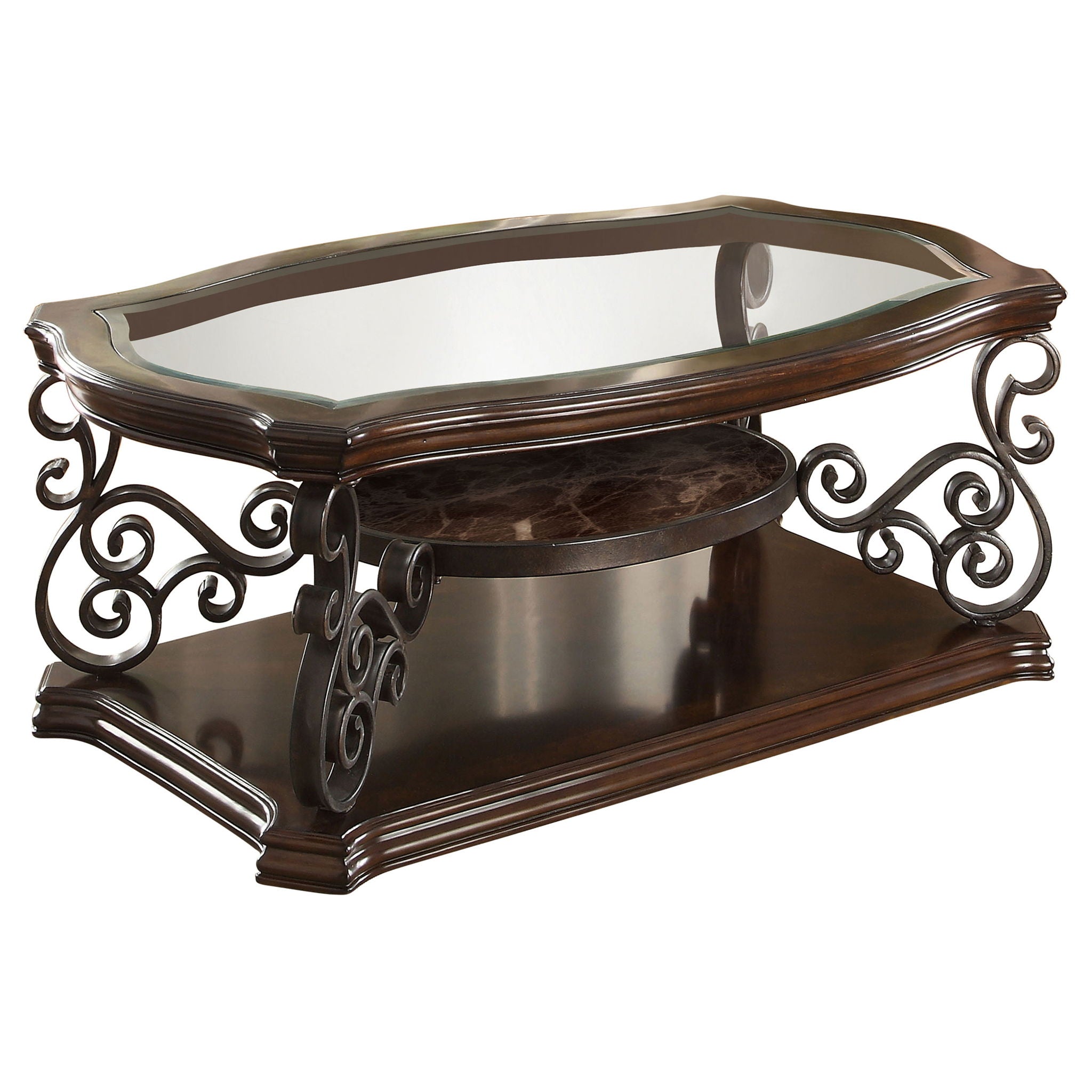 Bianca - 2 Shelf Table