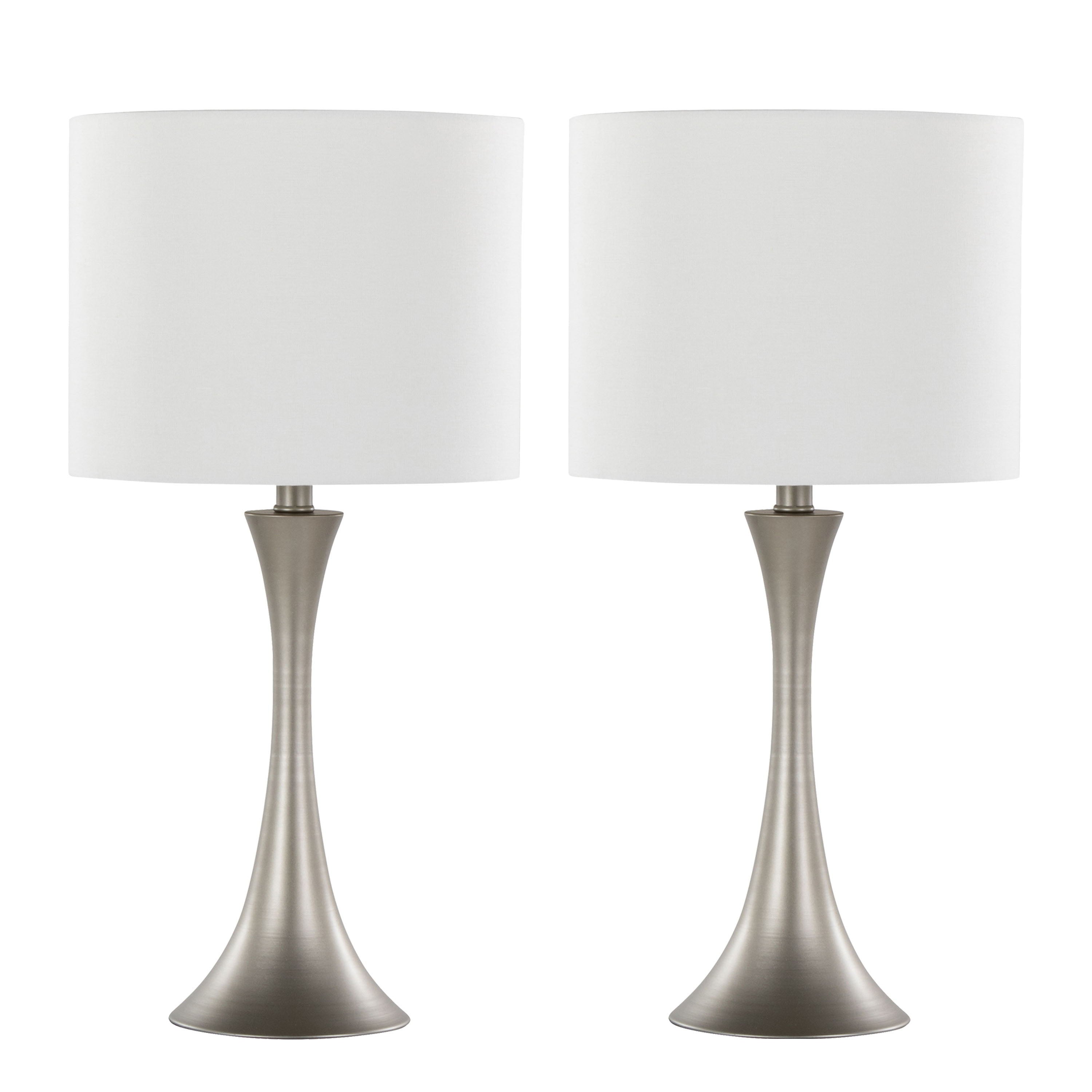 Lenuxe - Contemporary &amp; Modern Design Table Lamp (Set of 2)