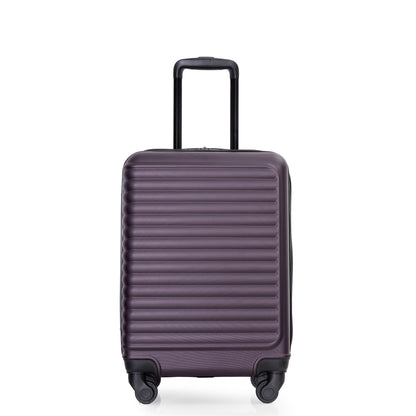 20&quot; Carry On Luggage Lightweight Suitcase, Spinner Wheels