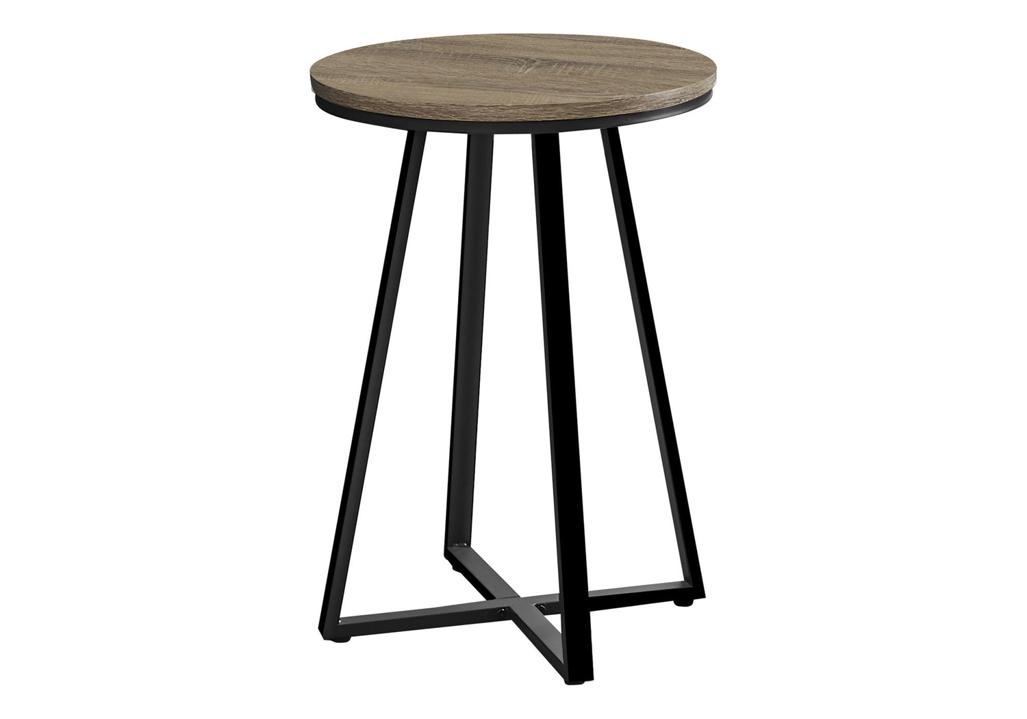Accent Table, Side, Round Contemporary &amp; Modern Modern Design