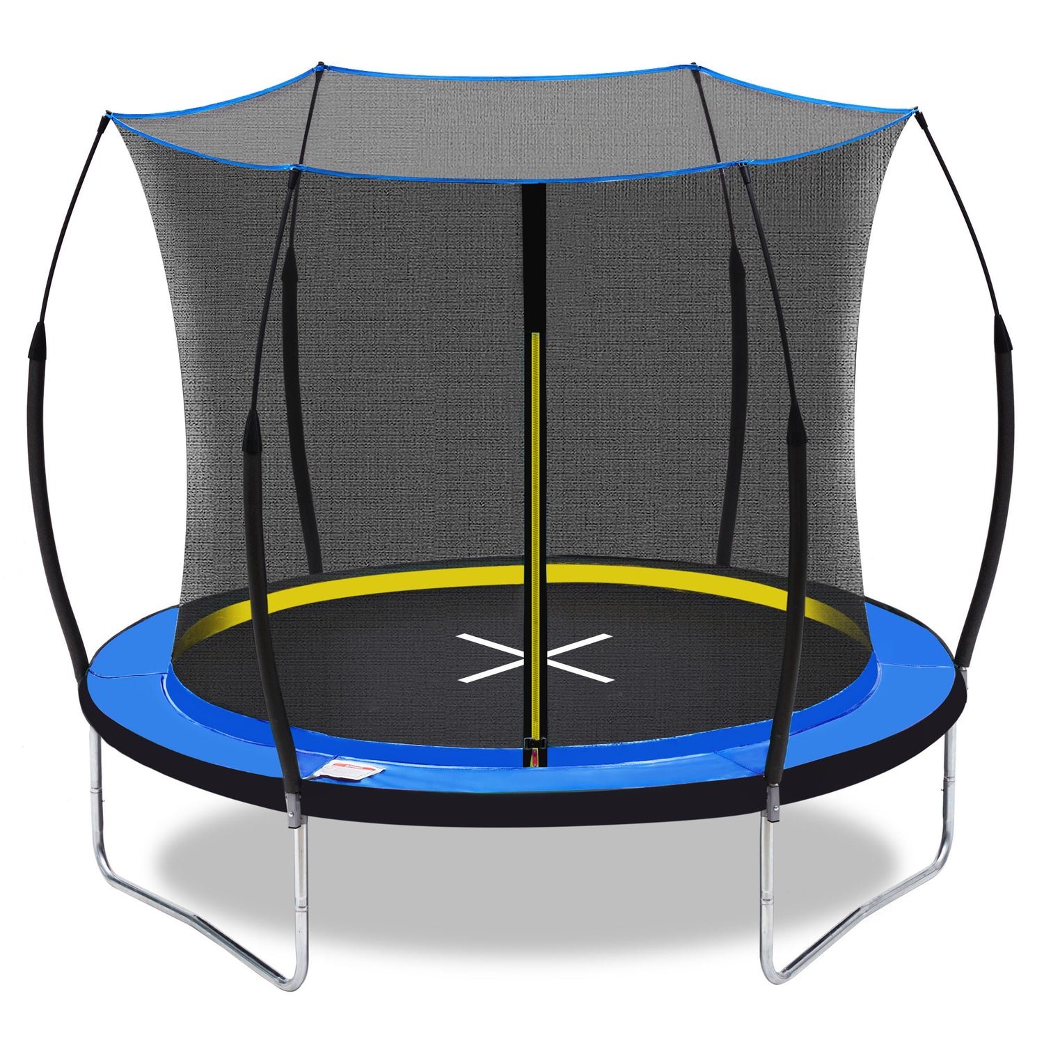 8 Ft Trampoline Inner Safety Net Elastic Ropes Version - Blue