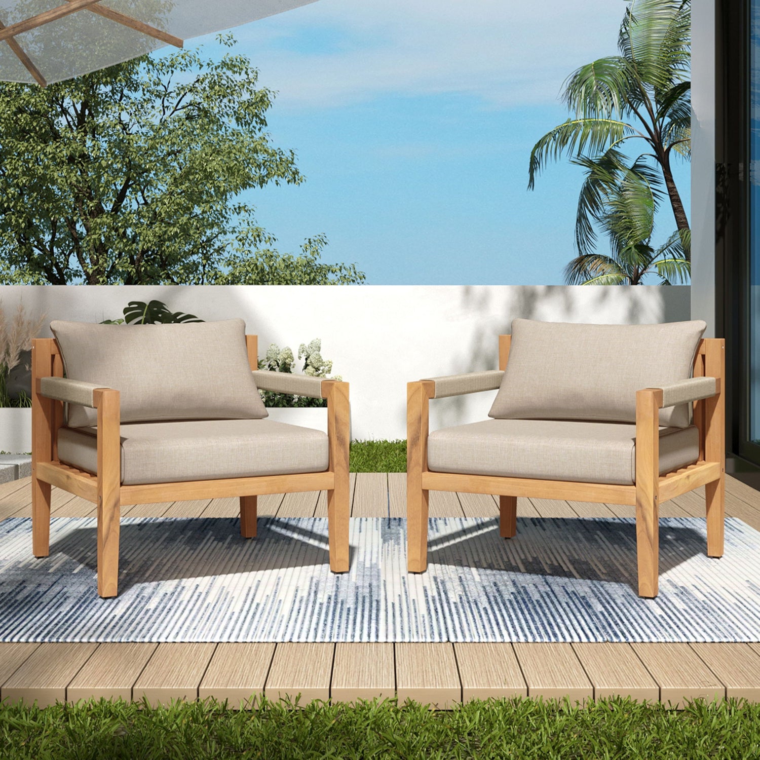 Outdoor Leisure Chair, Comfortable &amp; Versatile For Any Patio