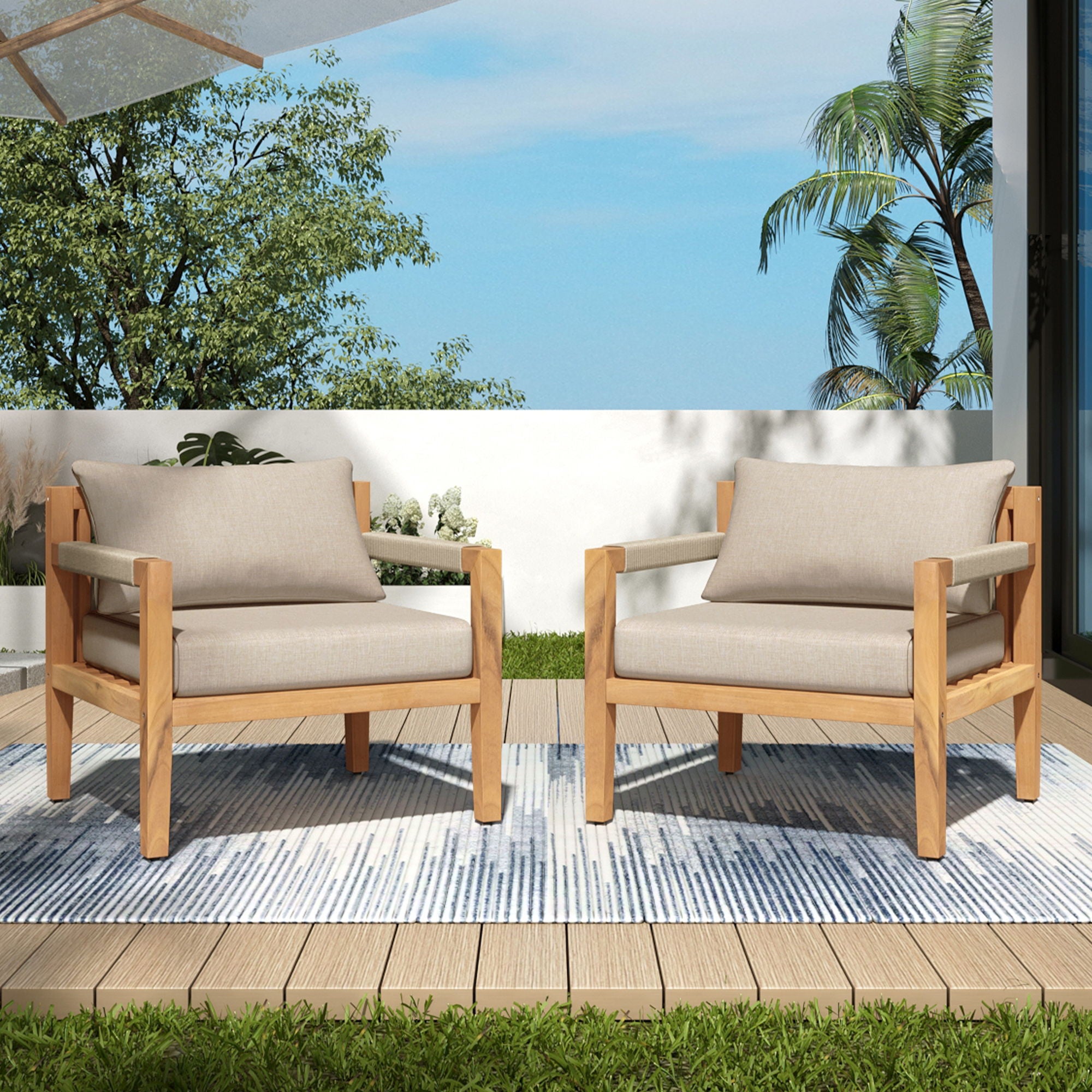 Outdoor Leisure Chair, Comfortable &amp; Versatile For Any Patio