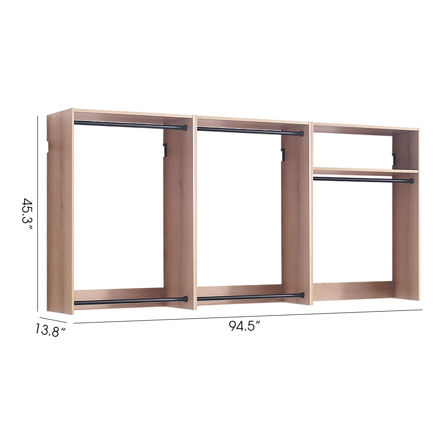 Devi - Wall Mounted Closet System &amp; Modular Units