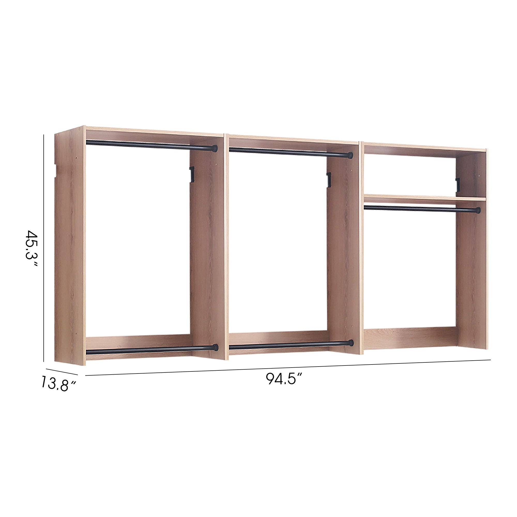 Devi - Wall Mounted Closet System &amp; Modular Units