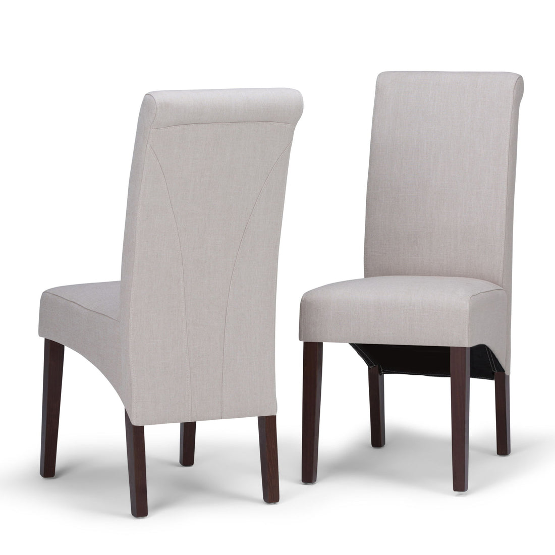 Avalon - Deluxe Parson Dining Chair (Set of 2) - Beige