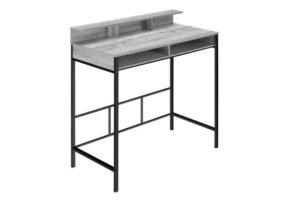 Computer Desk For Home Office, Standing, Storage Shelves, Laptop, Contemporary &amp; Modern
