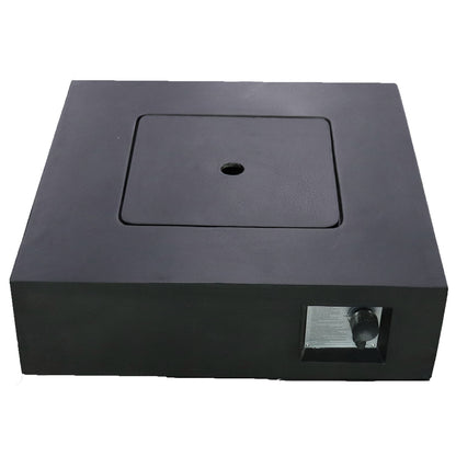Reinforced - Propane &amp; Gas Fire Pit Table - Charcoal