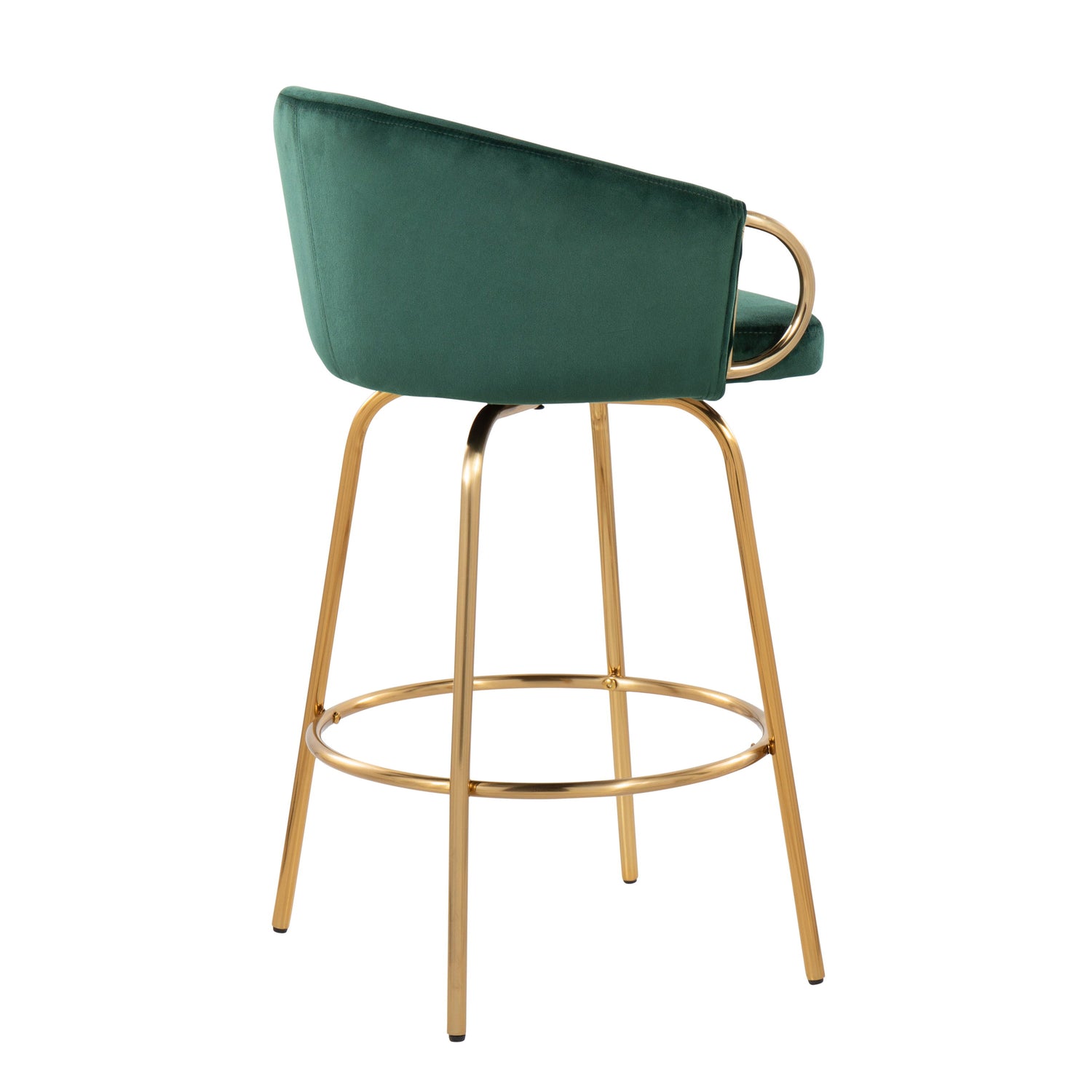 Claire - Contemporary &amp; Glam Counter Stool (Set of 2)
