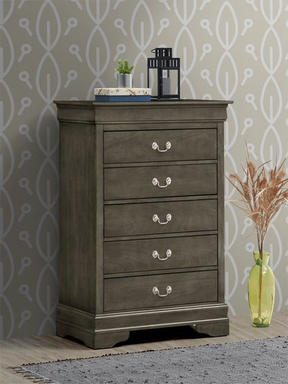 Louis Phillipe - Traditional Style Storage Chest Elegant