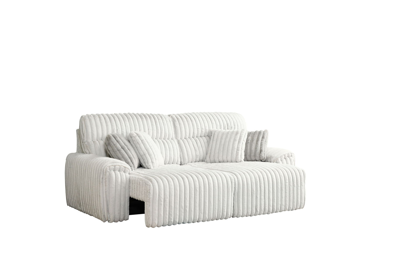 Jaya - Power Motion Sofa With Sleeper &amp; USB Port - Mondo Gray