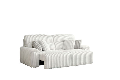 Jaya - Power Motion Sofa With Sleeper &amp; USB Port - Mondo Gray