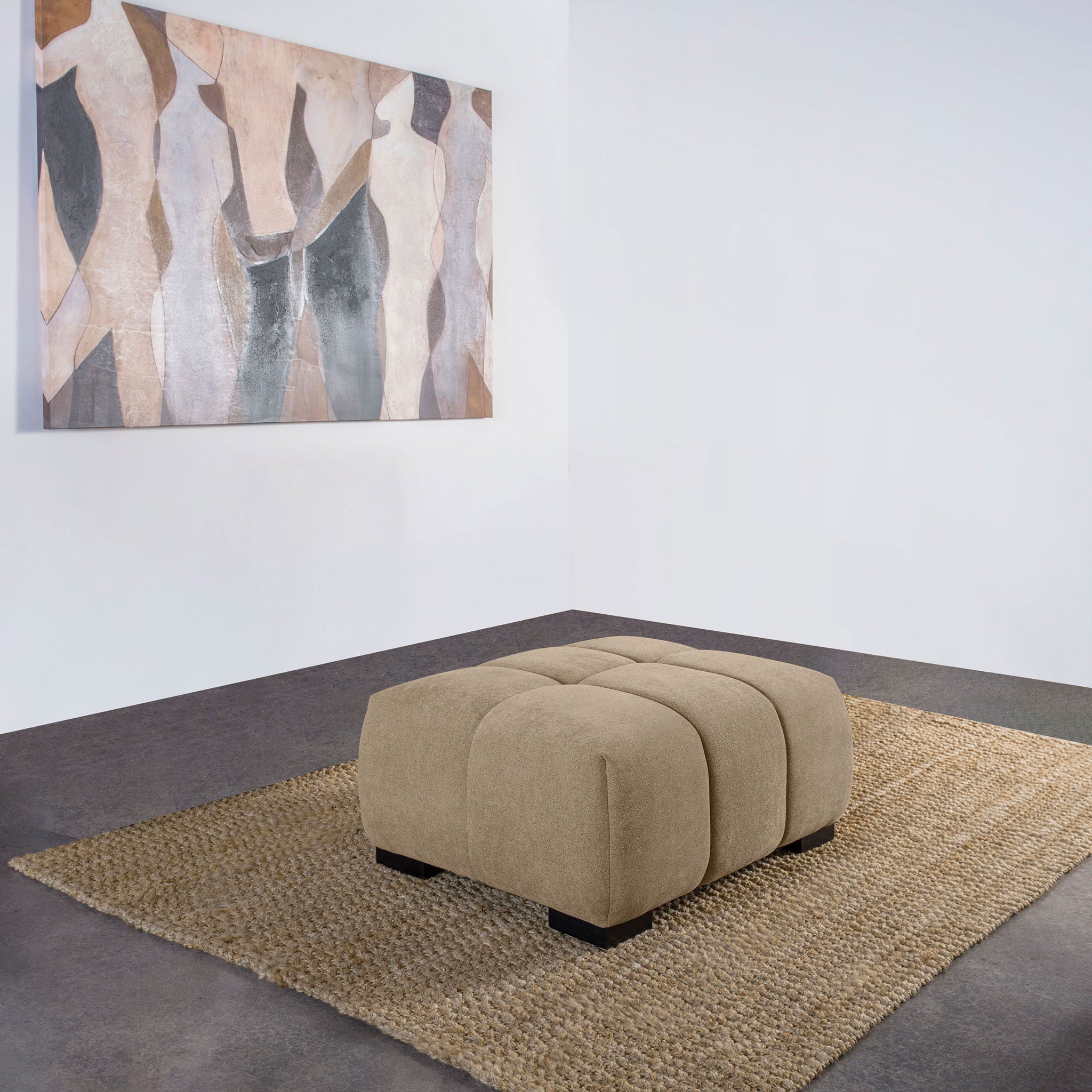 Plather - Rectangular Ottoman