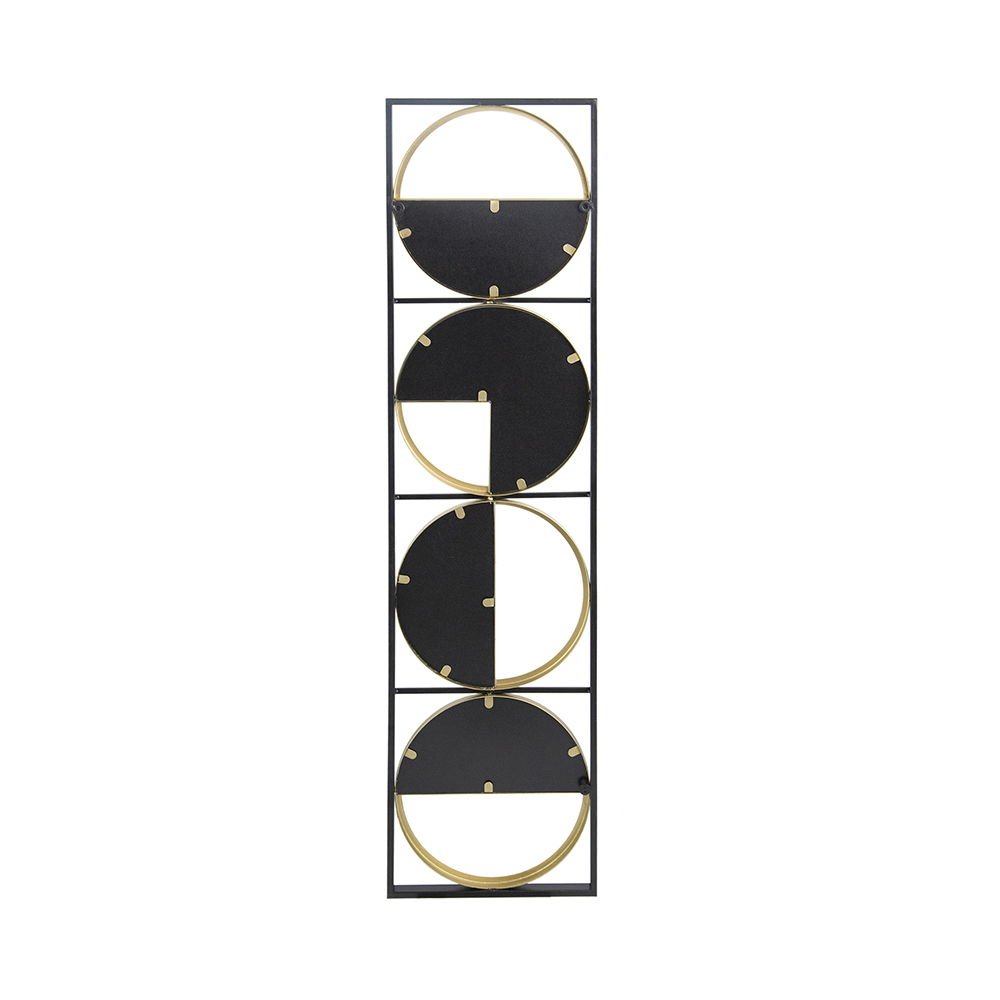 Eclectic Styling Metal Beaded Wall Mirror With Contemporary Design For Bedroom, Liveroom &amp; Entryway