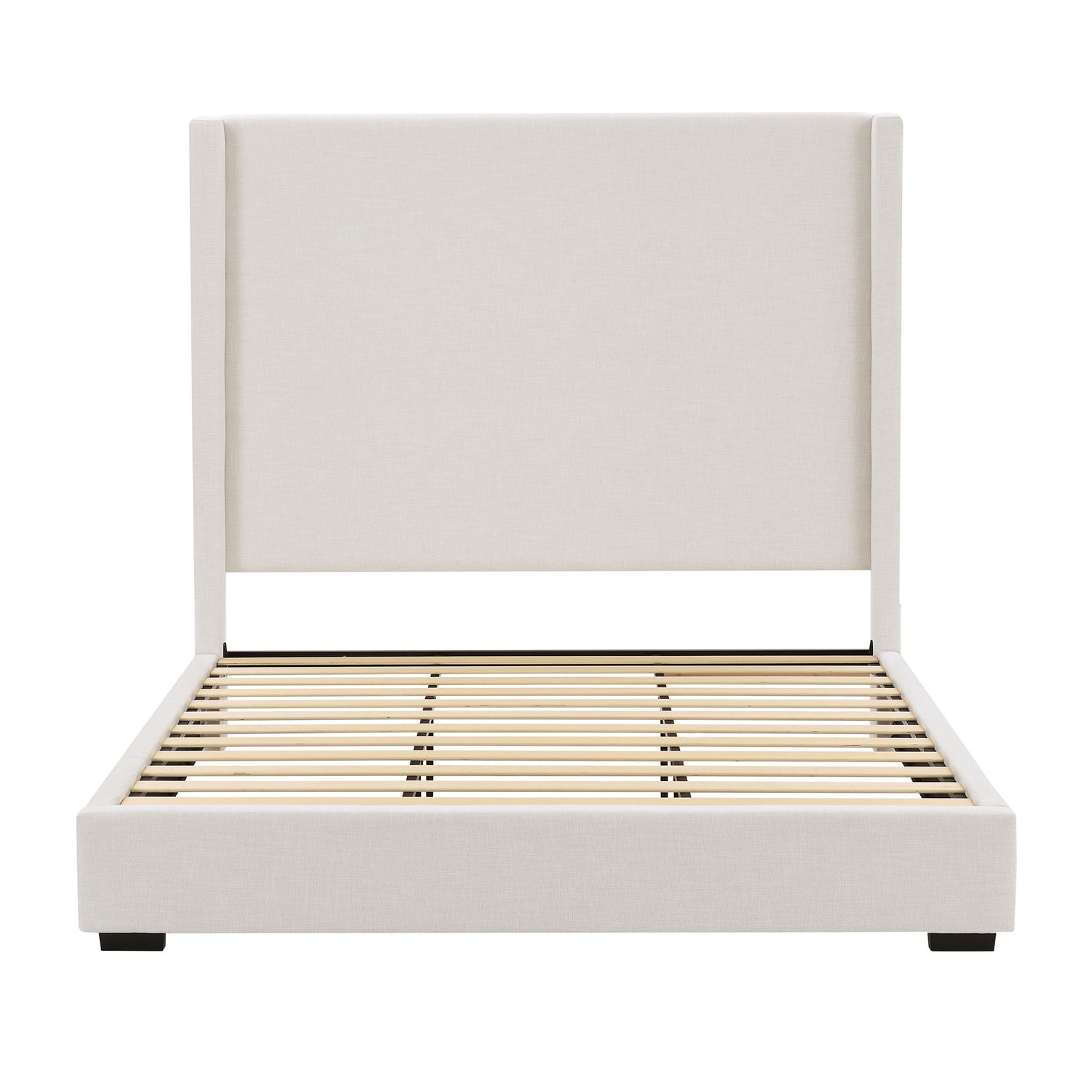 Hampton - Upholstered Platform Bed With Tall Headboard