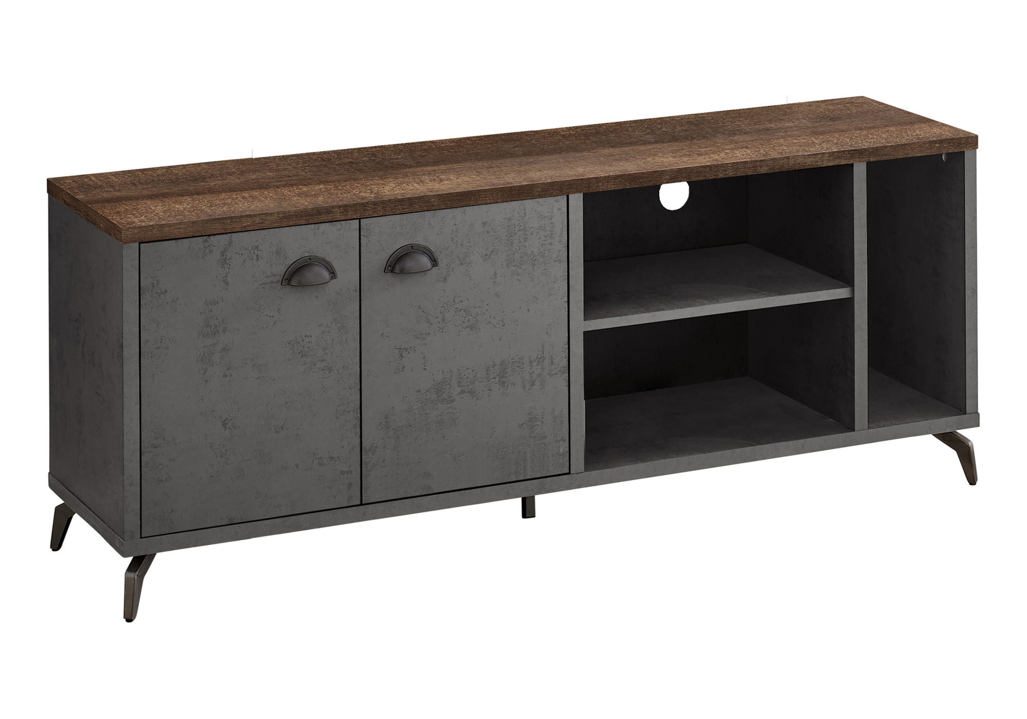 TV Stand, Console, Media Entertainment Center, Storage Cabinet, Contemporary &amp; Modern