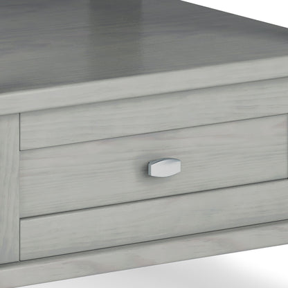 Warm Shaker - End Table - Fog Gray