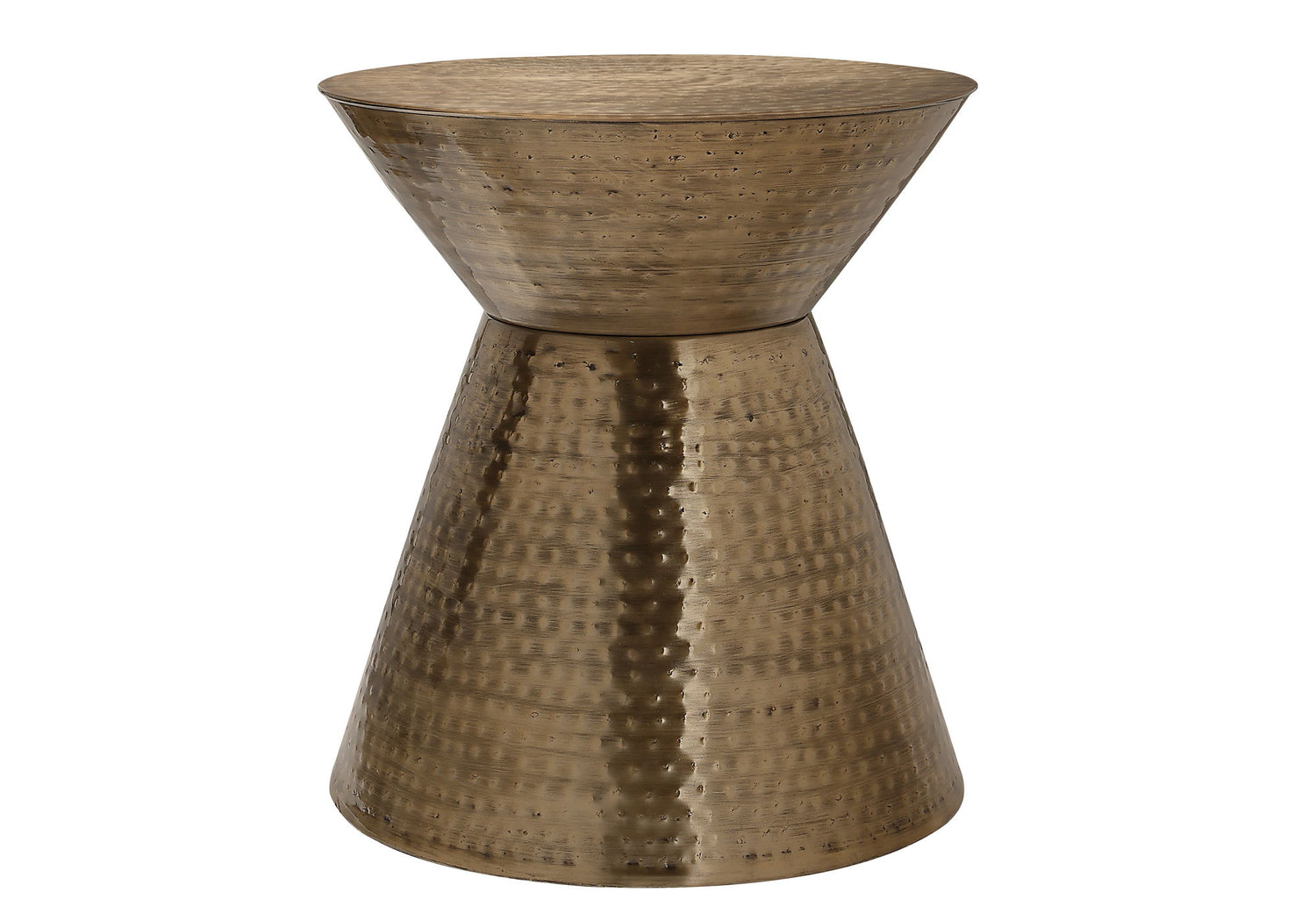 Drum Accent Side Table, Contemporary &amp; Modern Elegant Design
