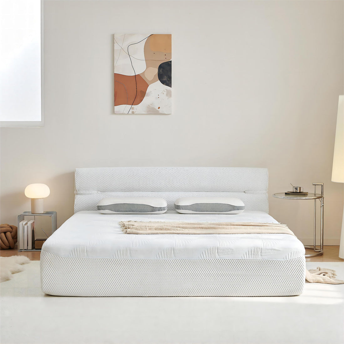 Mattress &amp; Bed Frame With Cool, Pressure Relief, Motion Isolation