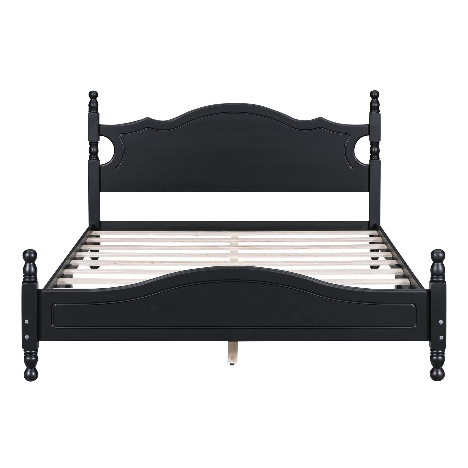 Platform Bed Frame With Slat Support