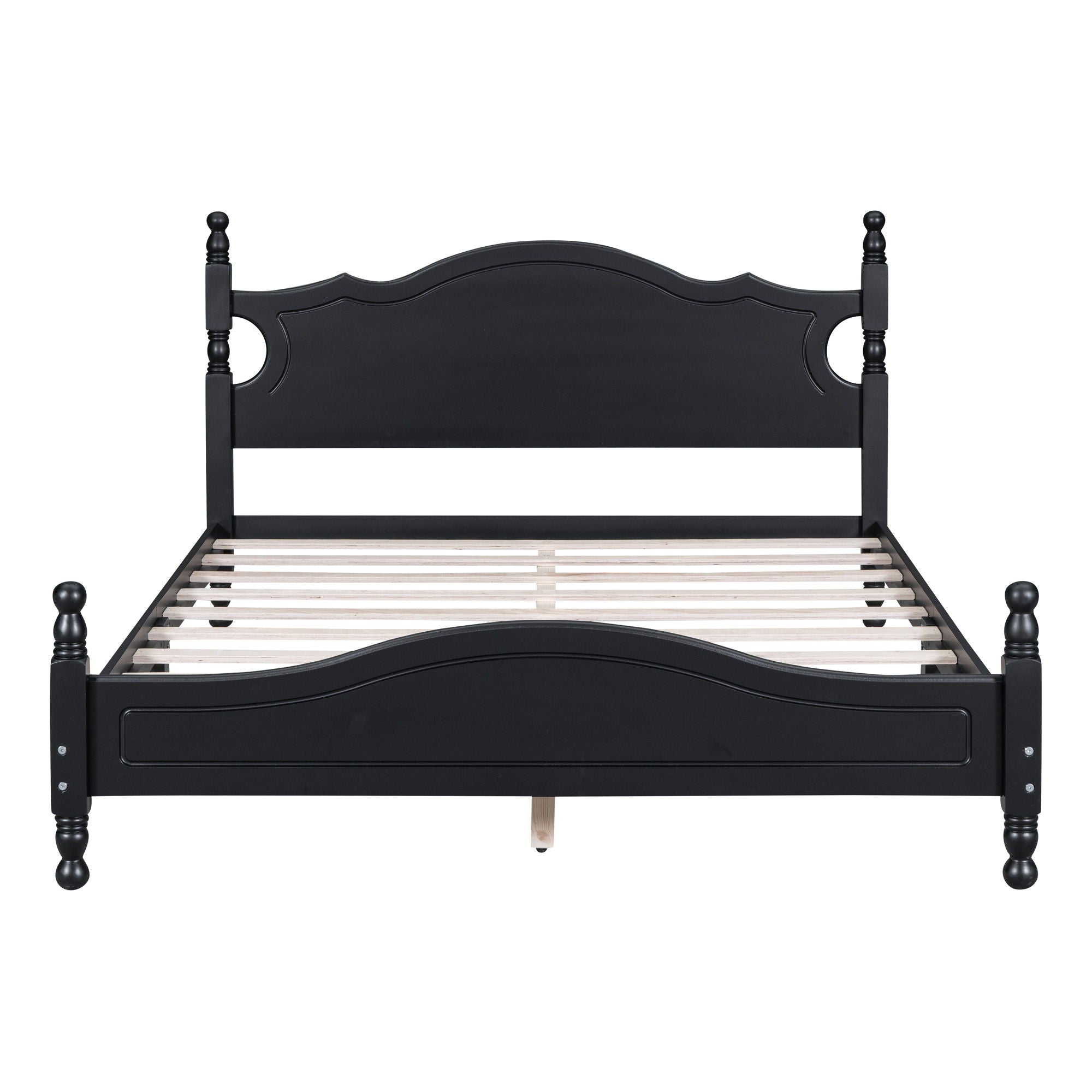 Platform Bed Frame With Slat Support