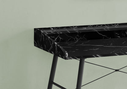 Computer Desk For Home Office, Laptop Storage Shelves, Contemporary &amp; Modern