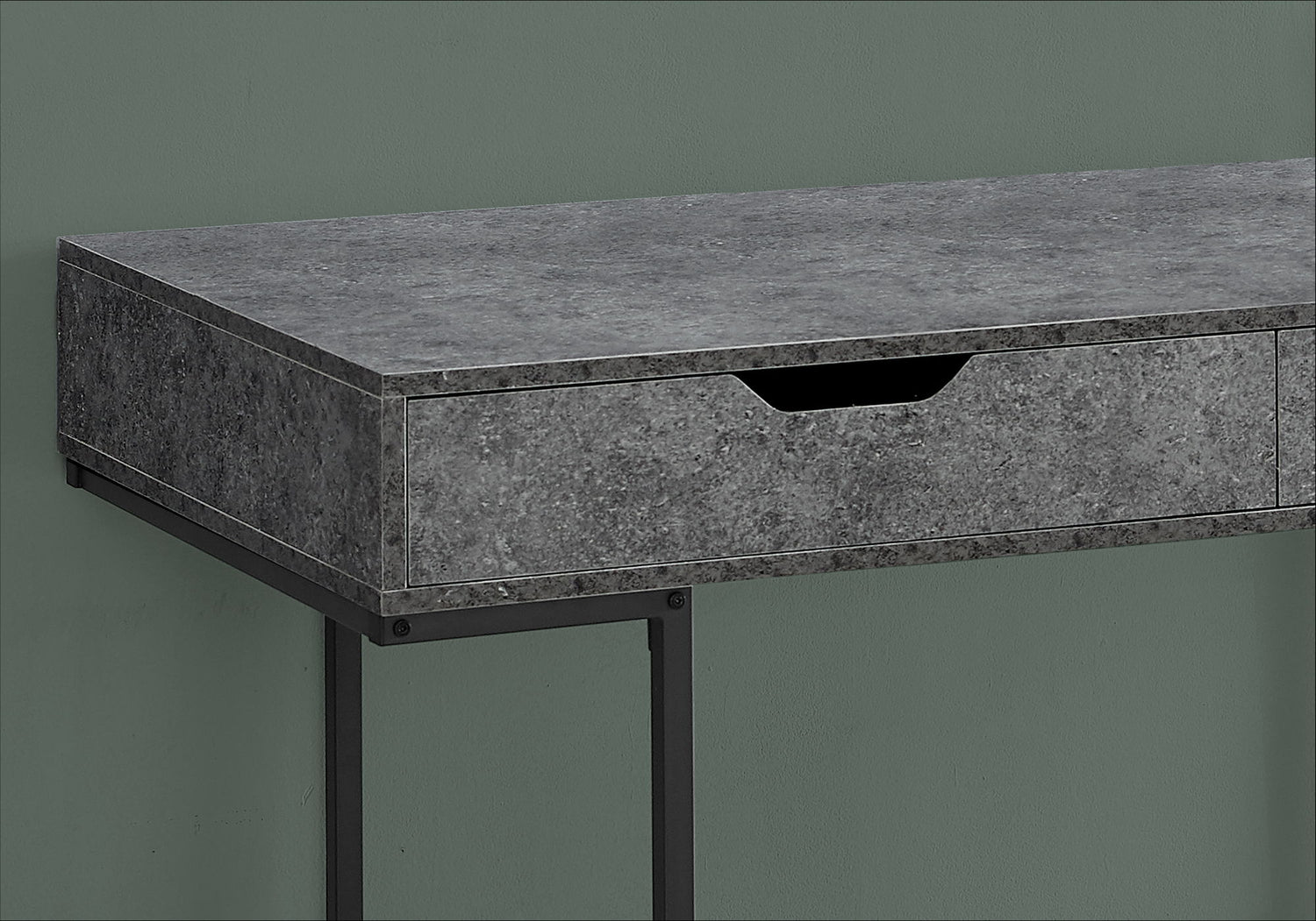 Computer Desk For Home Office, Laptop, Storage Drawers, Contemporary &amp; Modern