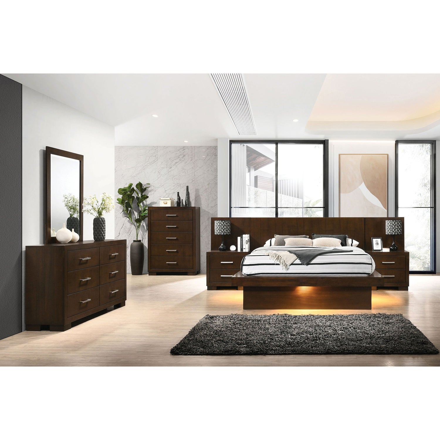 Tokyo - LED Bedroom Set