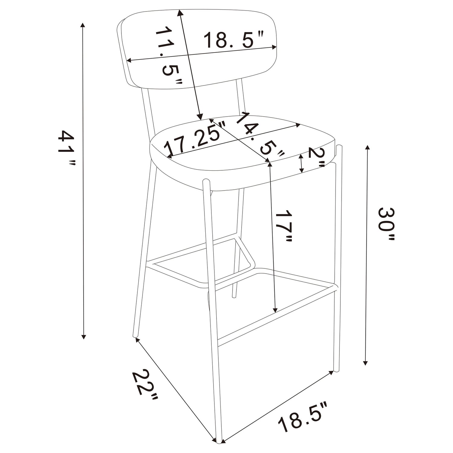 Joy - Stool (Set of 2)