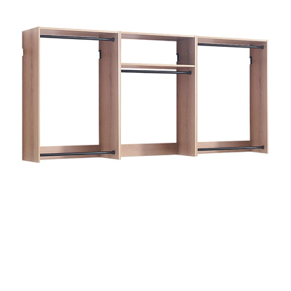 Devi - Wall Mounted Wood Closet System &amp; Modular Design