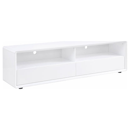 Cordova - 2 Drawer TV Stand - Gloss White