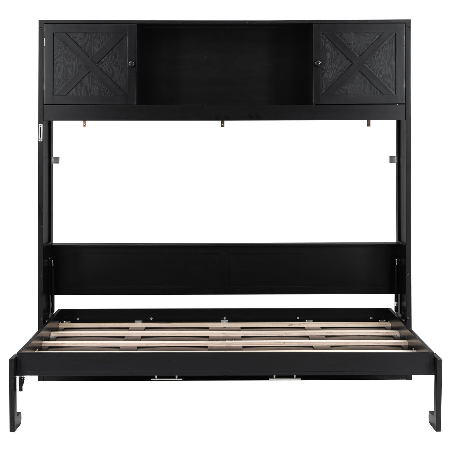 Murphy Bed With Storage Cabinets