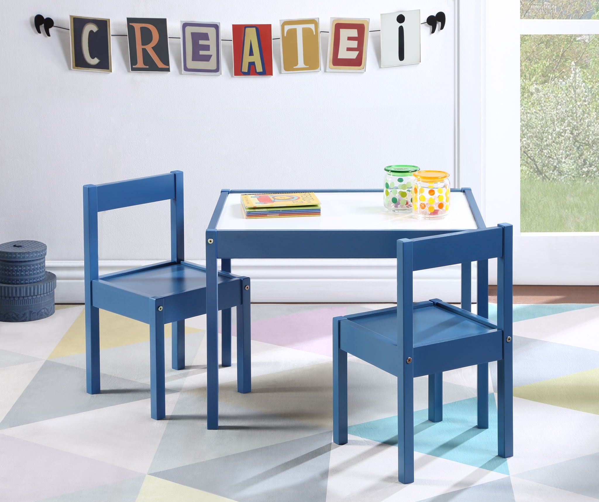 Gibson - 3 Piece Kids Table &amp; 2 Chair Set