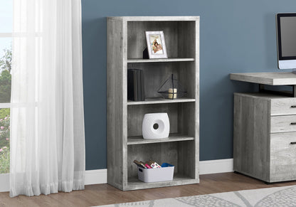 5 Tier For Office Bookshelf, Bookcase, Etagere, Contemporary &amp; Modern