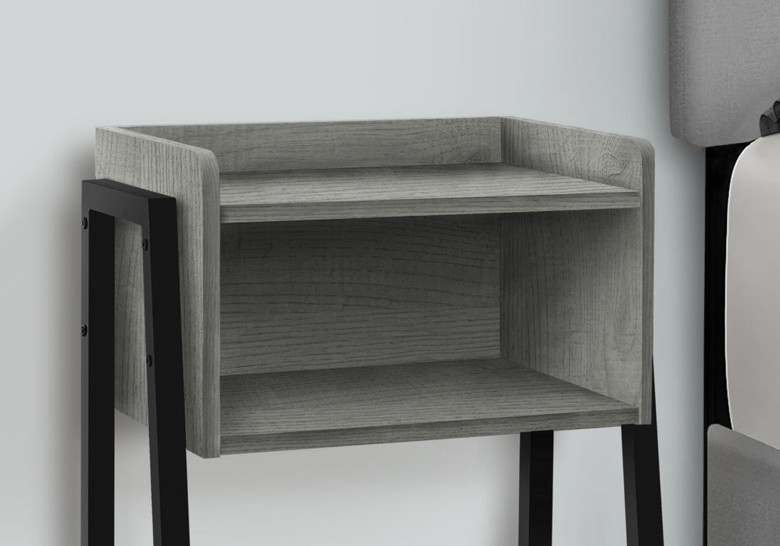Accent Table Side, Contemporary &amp; Modern - Gray