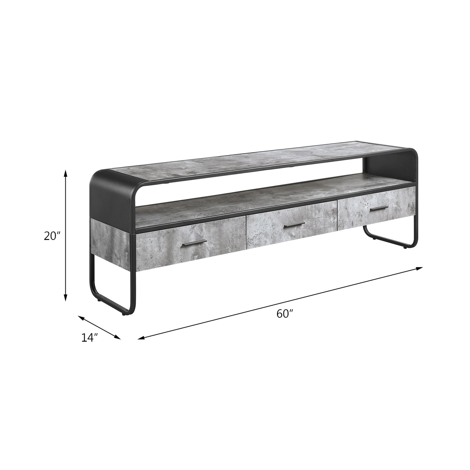 Raziela - TV Stand &amp; Storage
