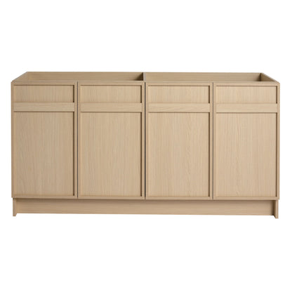 Modern Freestanding Bathroom Vanity &amp; Soft Close Cabinet Doors