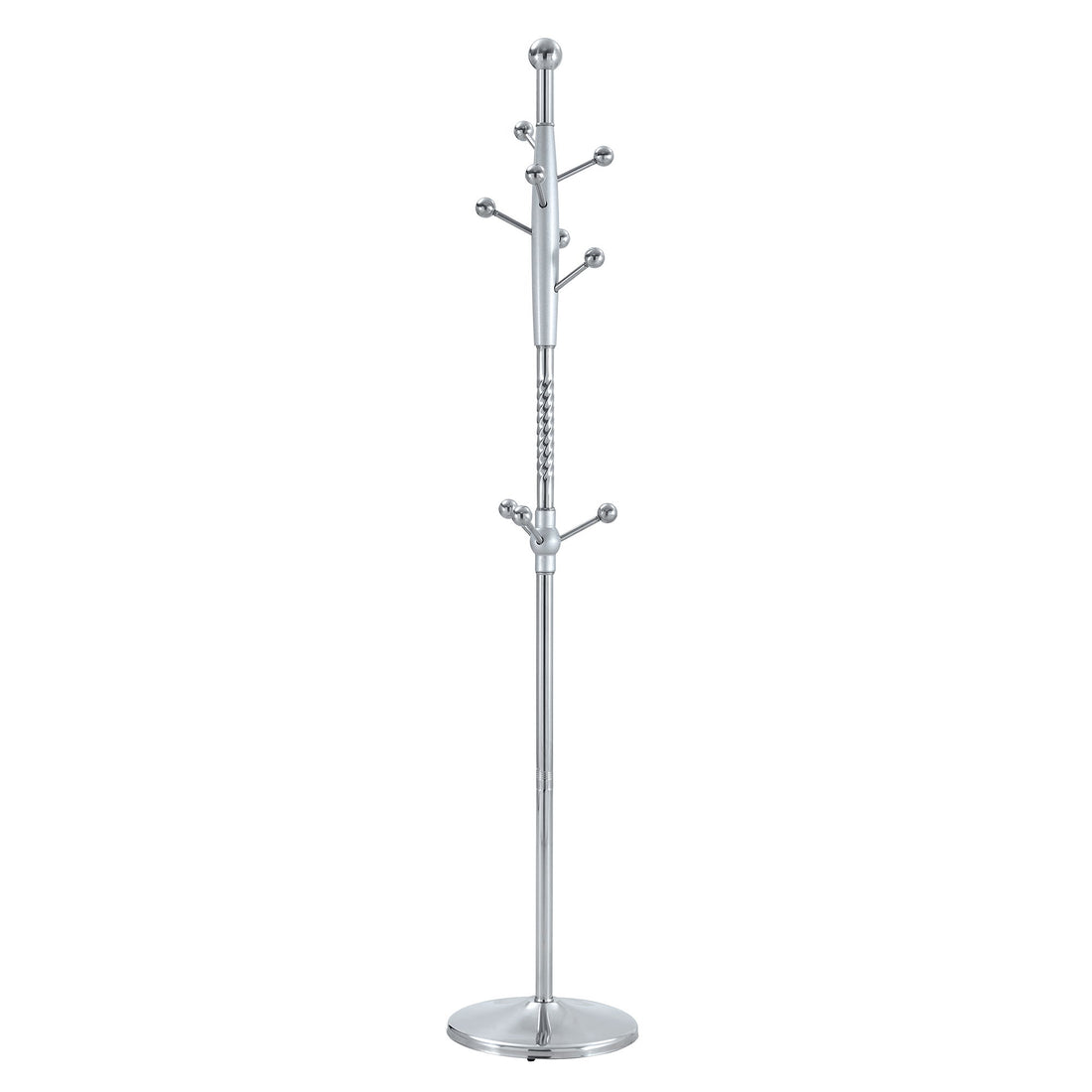 Modern Stainless Steel Spray Painted Hanger With Solid Wood Reinforcement
