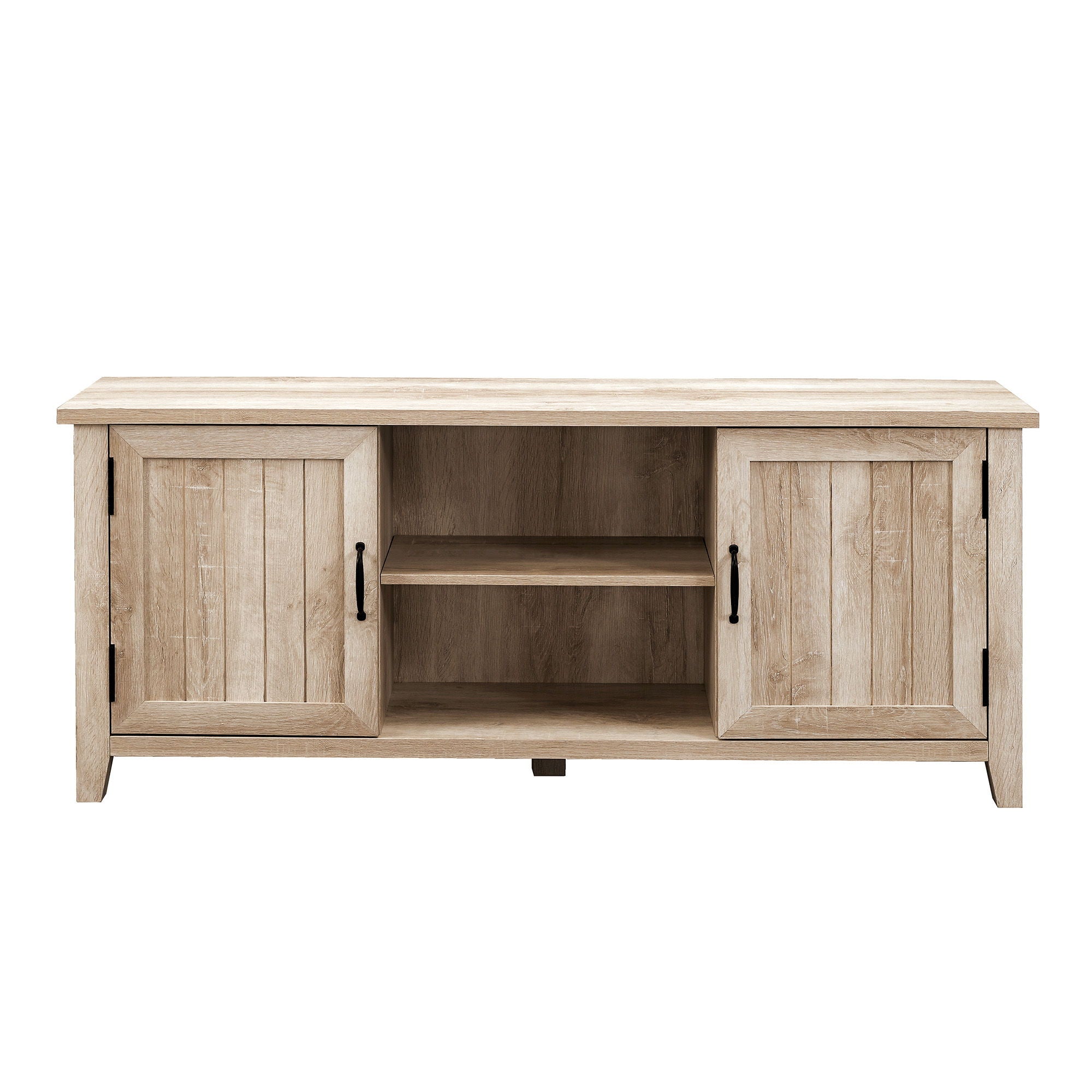 Classic Grooved Door TV Stand For Tvs Up To 65&quot;