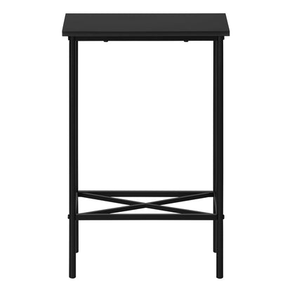 Accent Side Table, Narrow, Small, 2 Tier, Contemporary &amp; Modern