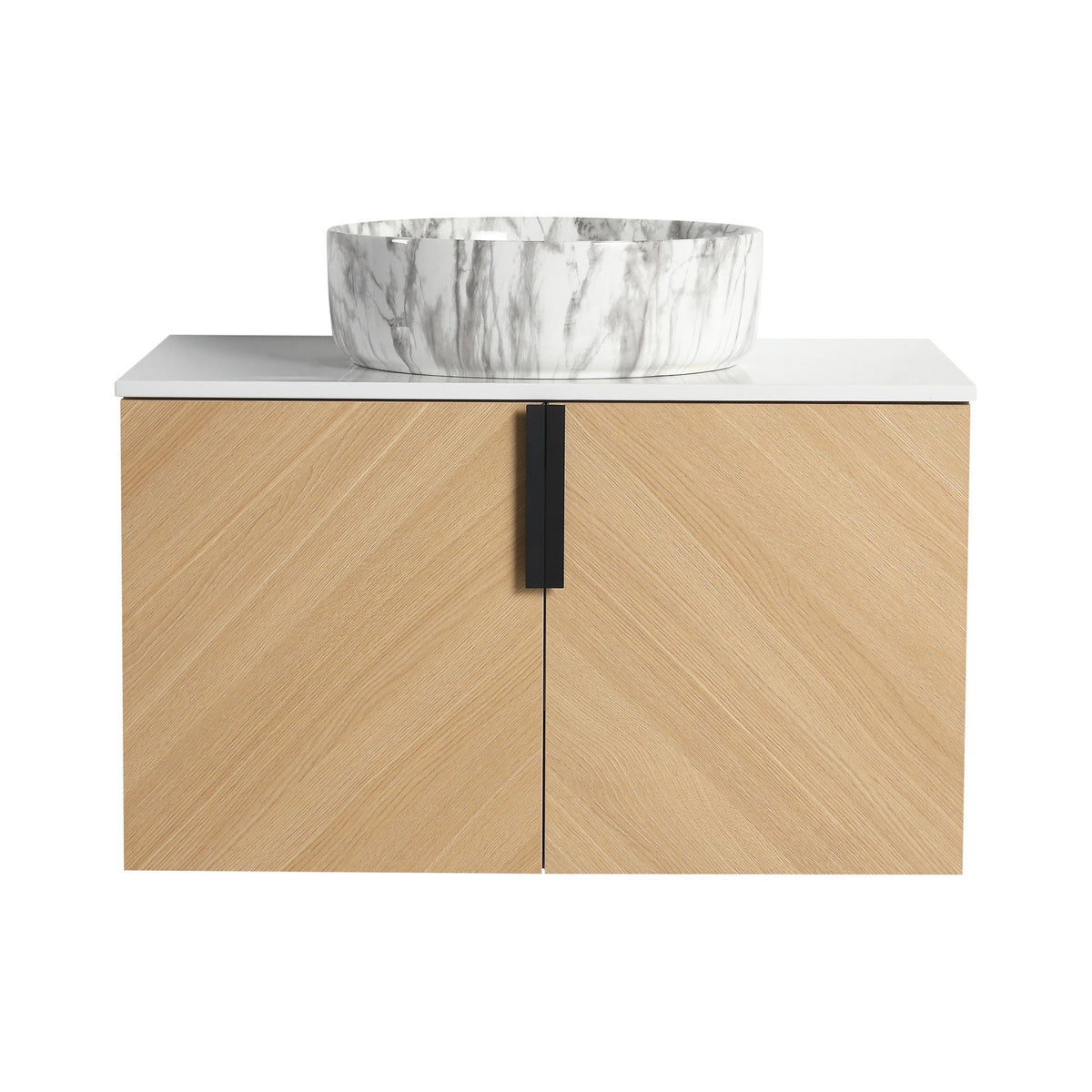 Wall Mounted Design Bathroom Vanity &amp; Art Sink