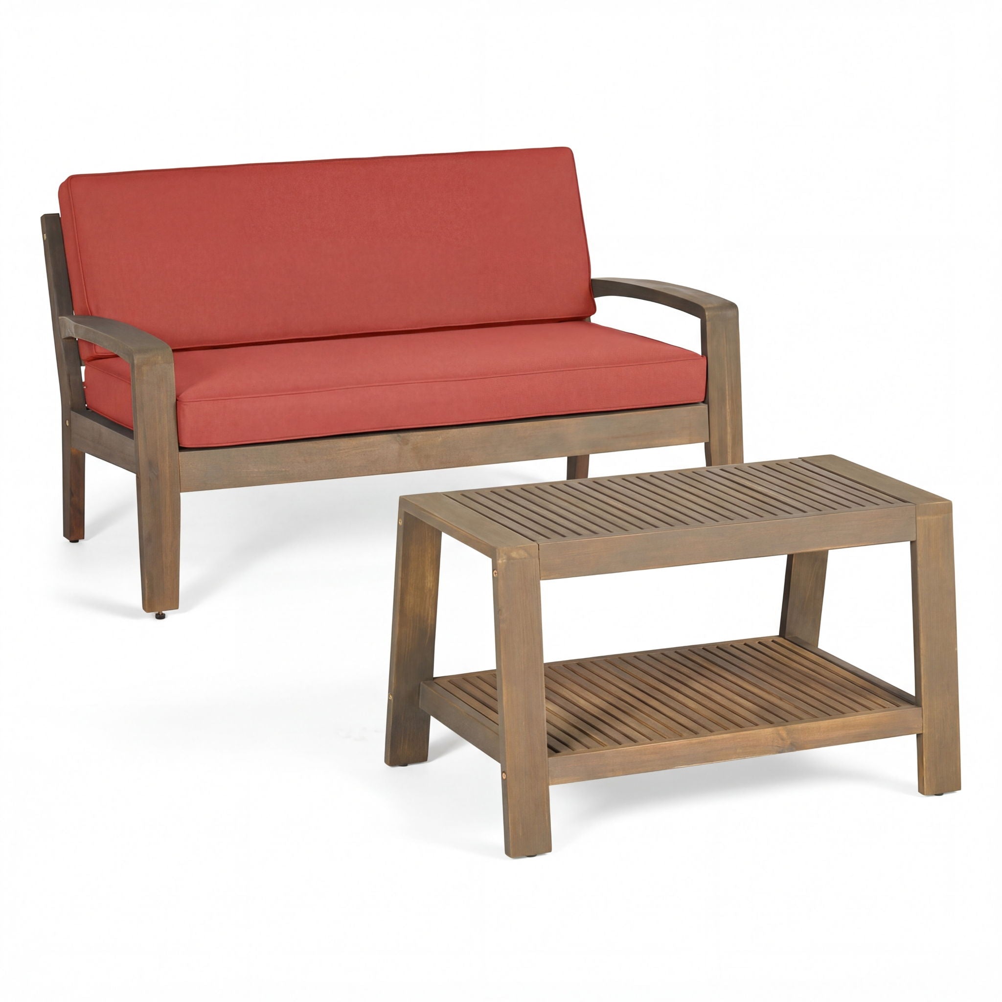 2 Piece Conversation Set, Loveseat &amp; Coffee Table