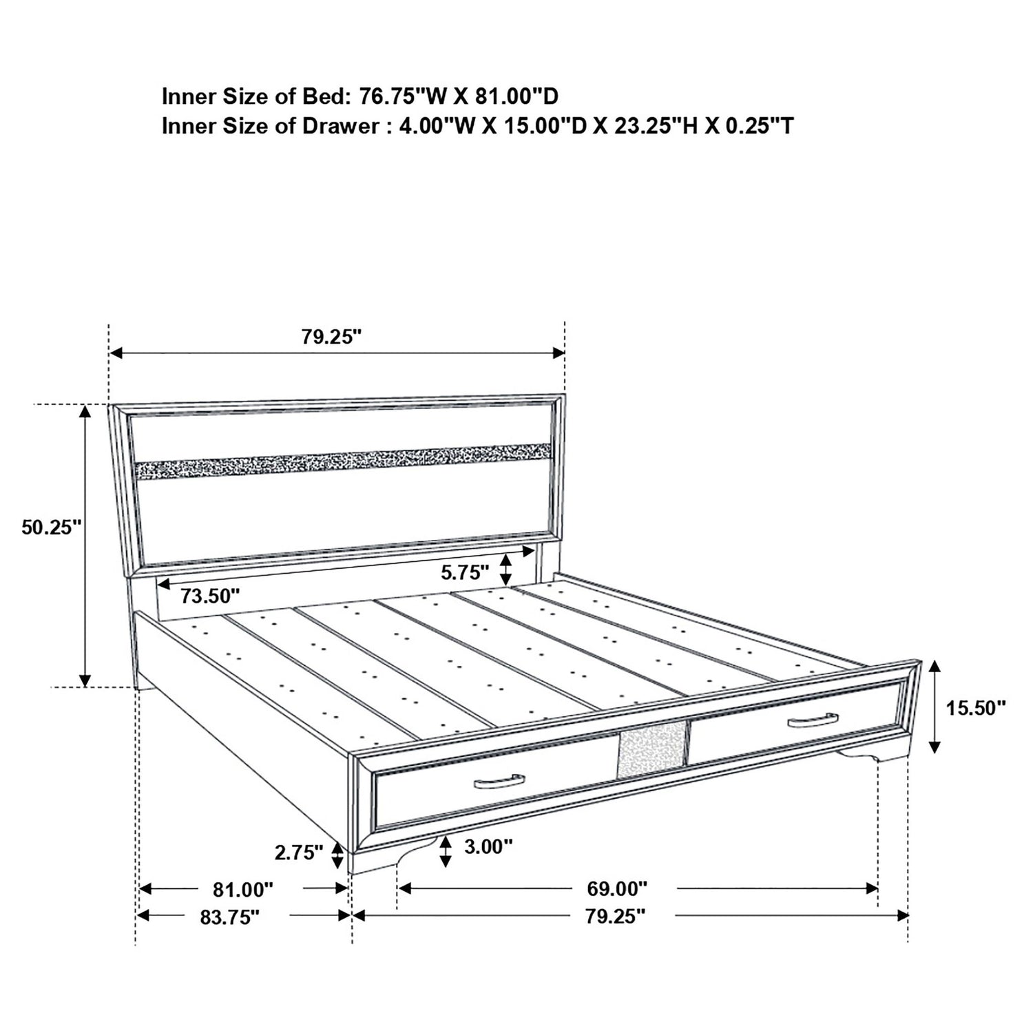 Annie - 4 Piece Bedroom Set