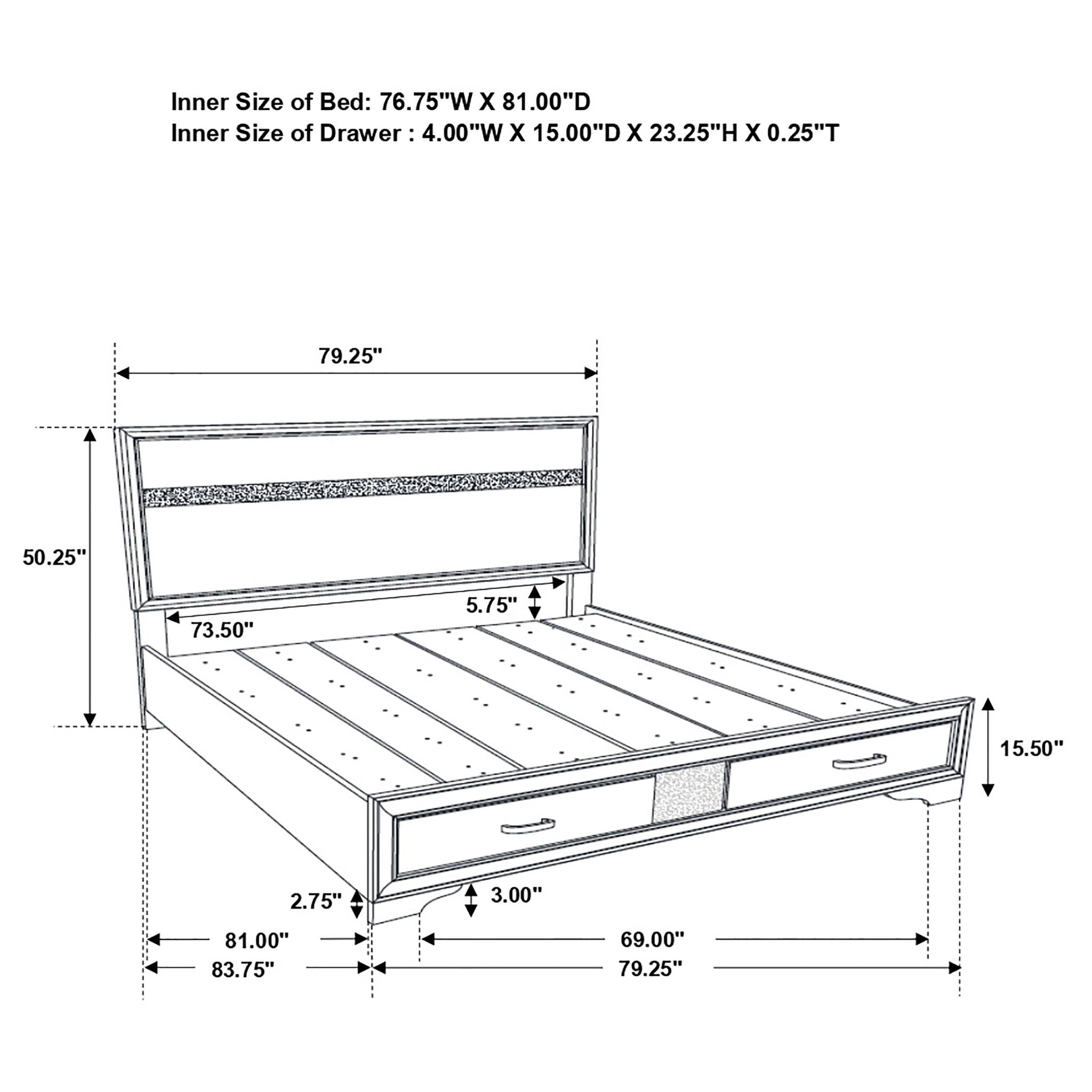 Annie - 4 Piece Bedroom Set