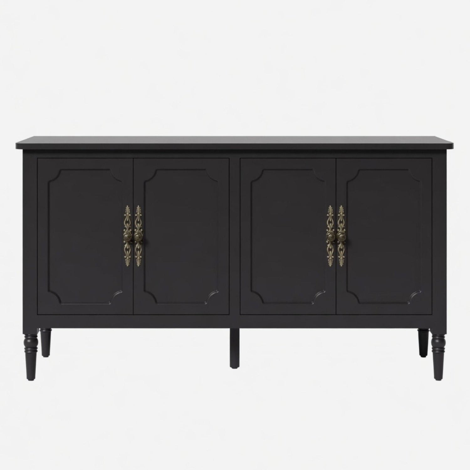 Vintage Buffet Cabinet With Adjustable Shelves