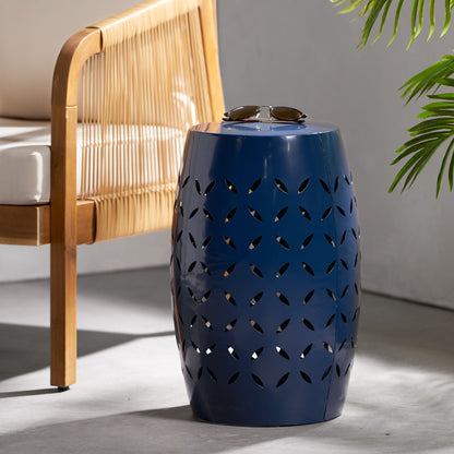 12&quot; Outdoor Lace Cut Side Table