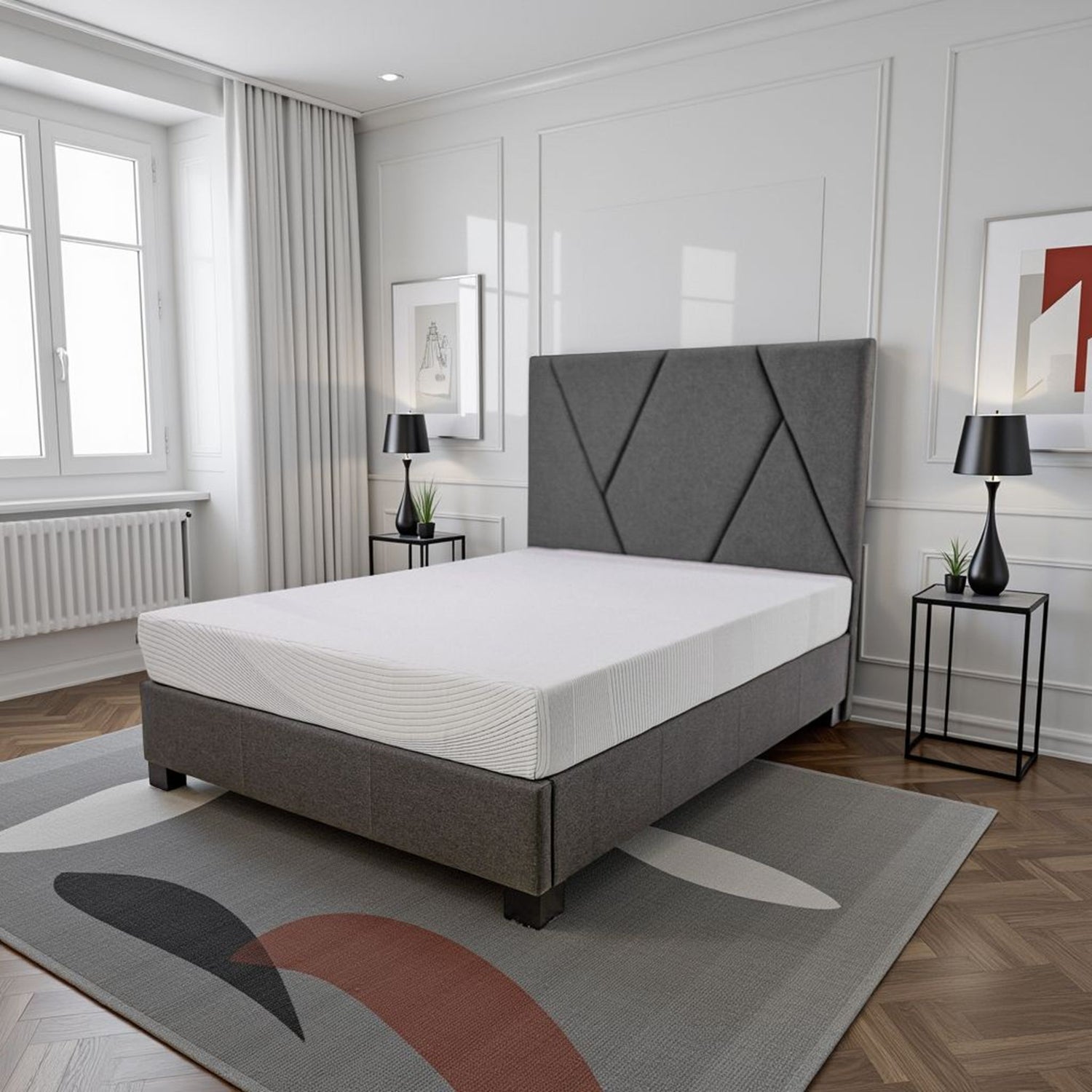 Regen - 8&quot; Cooling Copper Infused Memory Foam Mattress