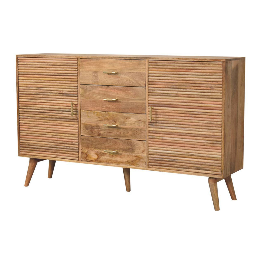 Soba - T Bar Large Nordic Chest - Oak
